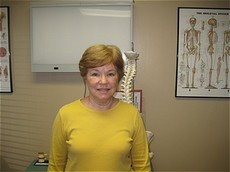 A patient of Dr. Johnson Dorothy Addoms giving a testimonial about her experience at Spine & Sports Therapy in florida